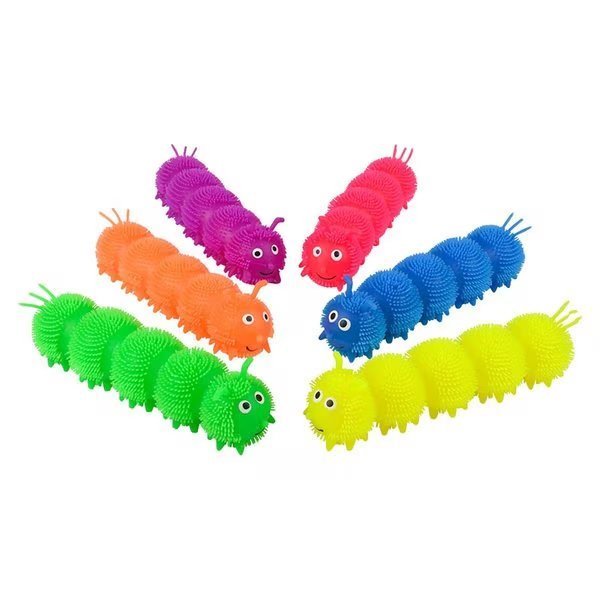 7.5 inch Puffer Caterpillar, The Toy Network, Mfr#: TPAPUFCA